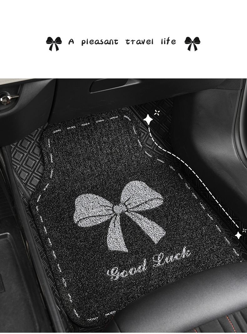 Blue Rain universal car floor mats, non-slip, dirt-resistant, loop-pile, single-piece car carpet, anti-dirty, driver's side interior floor mat