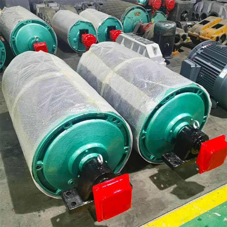 矿用传动滚筒YDB-H型隔爆油冷式电动滚筒外置电机式滚筒