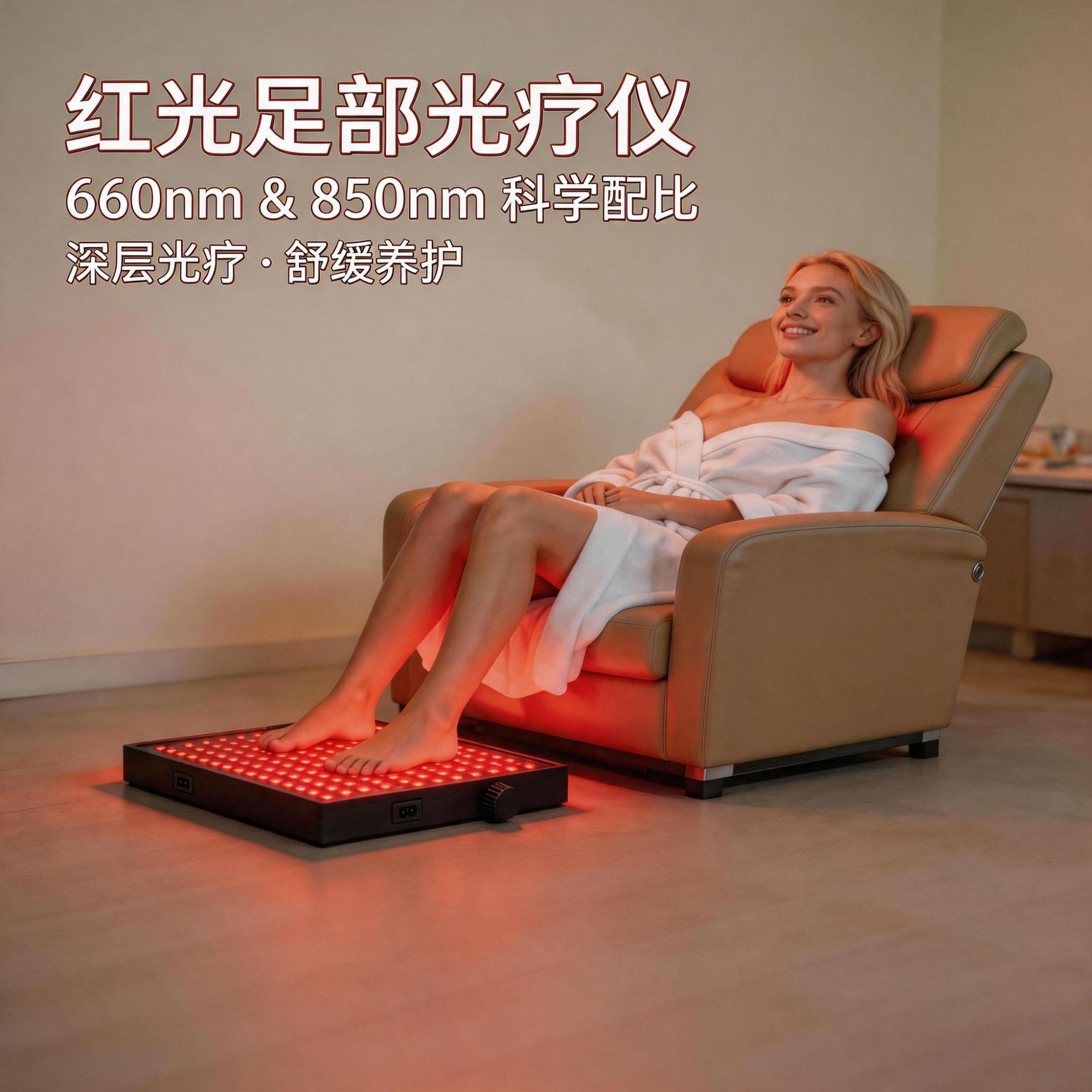 Lámpara de Terapia Infrarroja de Belleza 30W