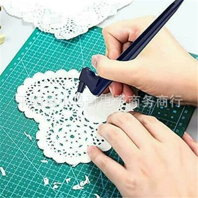 Ремесленные режущие инструменты резак для бумаги Режущий инструмент ручной гравировальный нож Универсальный нож, вращающийся на 360 градусов