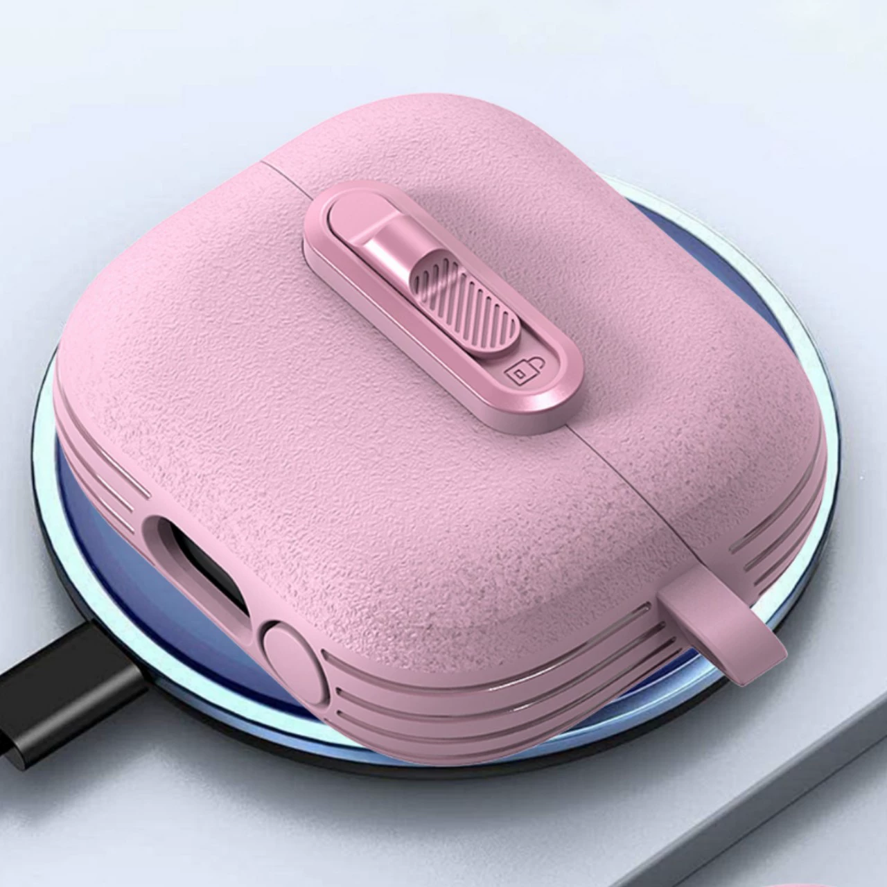 Применимо для Samsung Galaxy Buds3/Buds3pro Bluetooth корпус наушников с переключателем блокировки мягкий резиновый защитный чехол