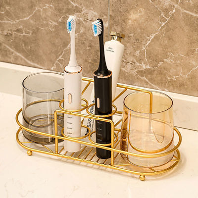 Wash station Shelf Shower Room toothbrush Punch holes Light extravagance lovers Electric toothbrush Cups Wall hanging Cross border