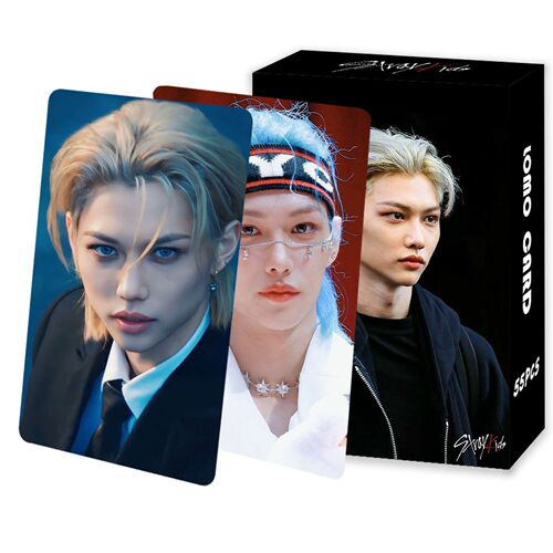 55 Felix Li Longfu StrayKids Lost Postcards Genuine Size Collection Lomo Photo Cards