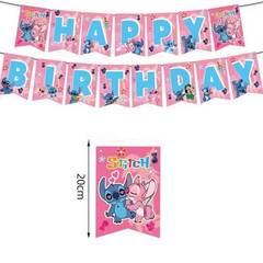 スポット漫画ハッピーバースデーレターフラグバナーフラグ子供の誕生日パーティーテーマ装飾工場直販