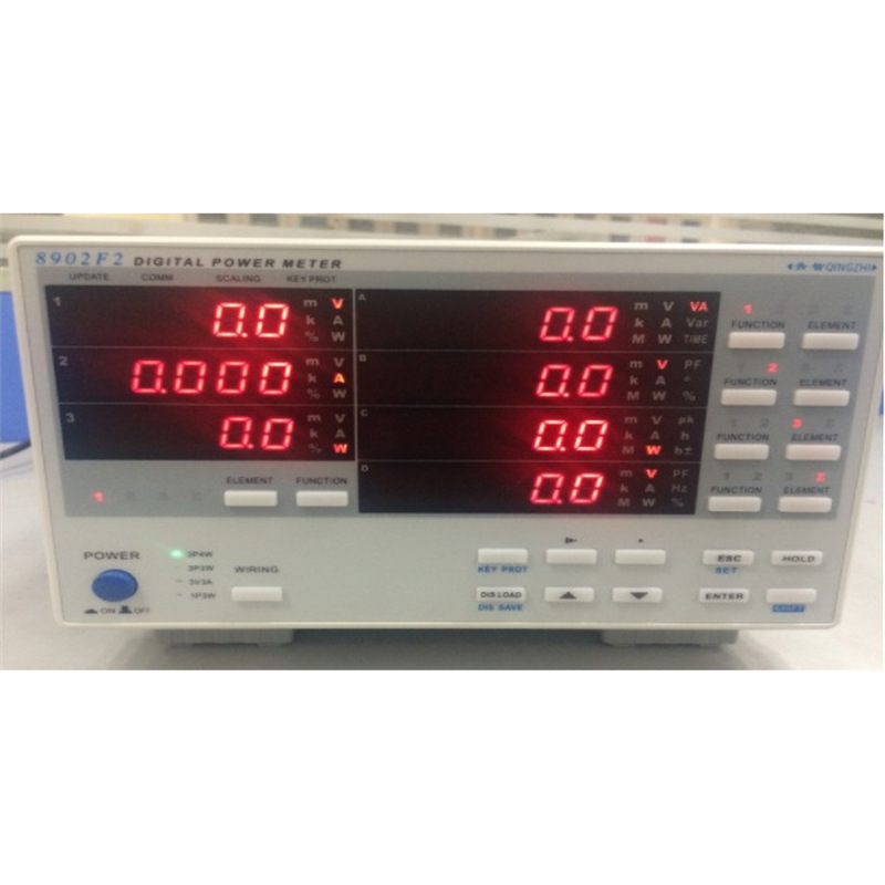 青岛青智8902F2 交直流三相电参数测量仪 三相功率计