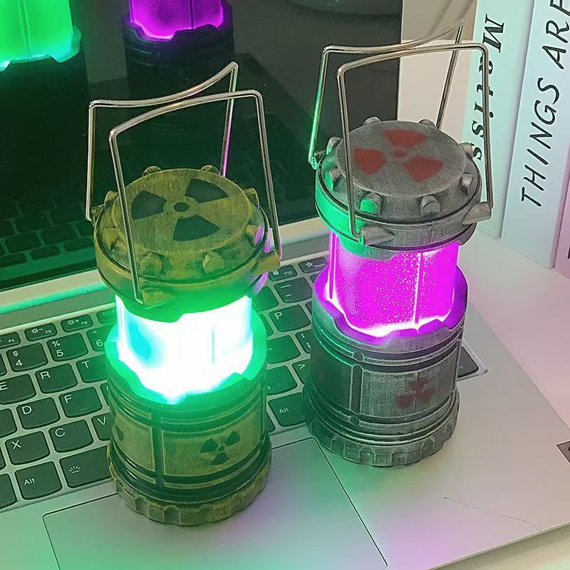 Nuclear Reactor Atmosphere Light Portable Night Light Resin Miniature Nuclear Energy Device Battery-Powered Lantern Ornament Gift for Boyfriend Nuclear Reactor Atmosphere Light Portable Night Light Resin Miniature Nuclear Energy Device Battery-Powered Lantern Ornament Gift for Boyfriend