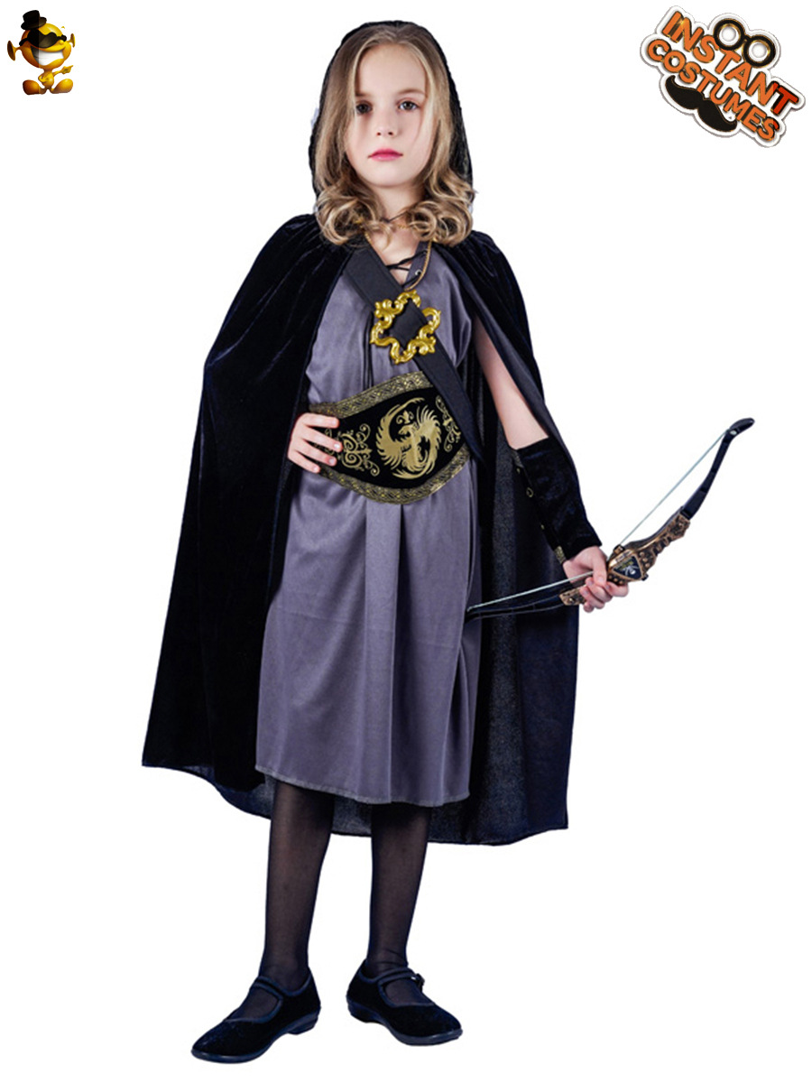 Europa y América de Halloween chica arqueros traje Cosplay Shooter juego de rol traje de fiesta