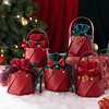 Apple, Christmas handheld velvet gift box, protective amulet, Birthday gift