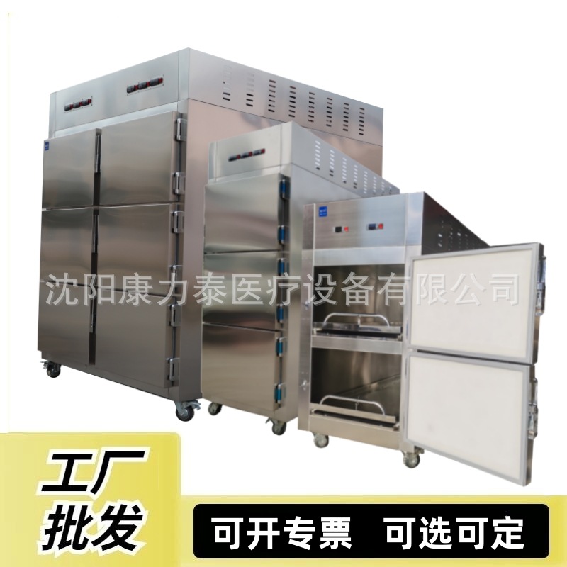 厂家批发现货三具尸体冷藏箱 实验教学动物标本保存箱 尸体冷藏柜