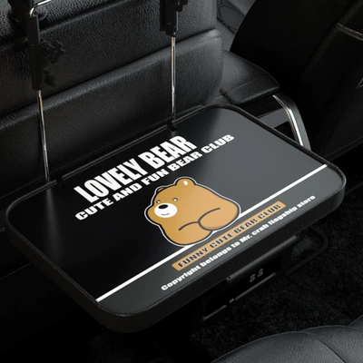 Table, Rear Seat Car Desk, Car table board - naughty-bear-universal-for-99-of-models