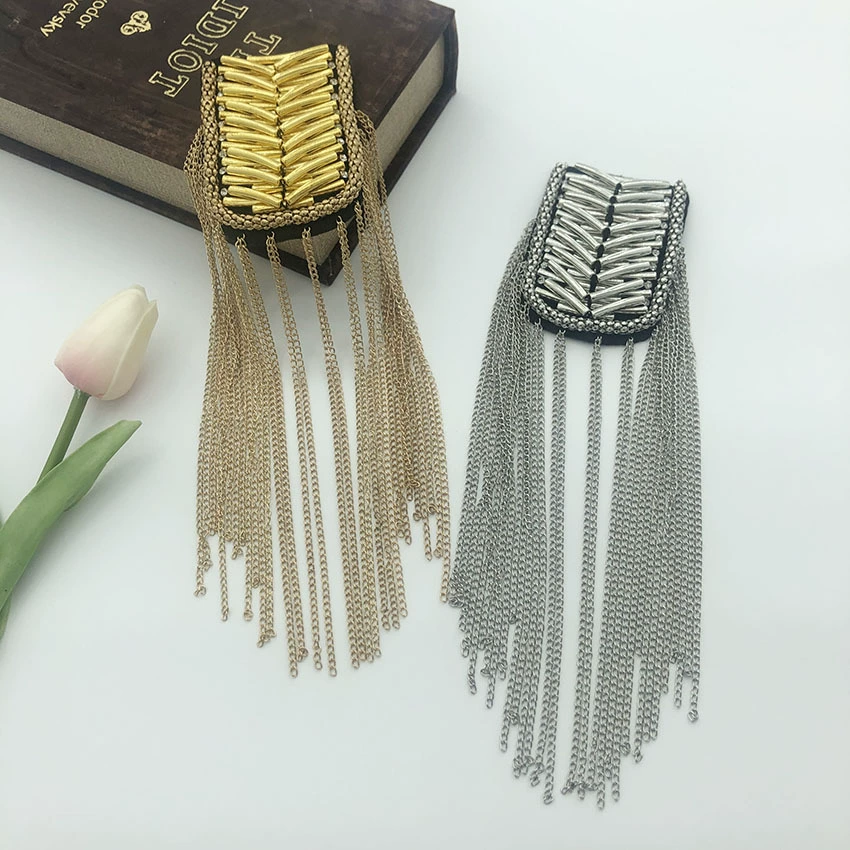 Браслет Мода медная труба подъема цепи погон различные стили обработки одежды погон производитель