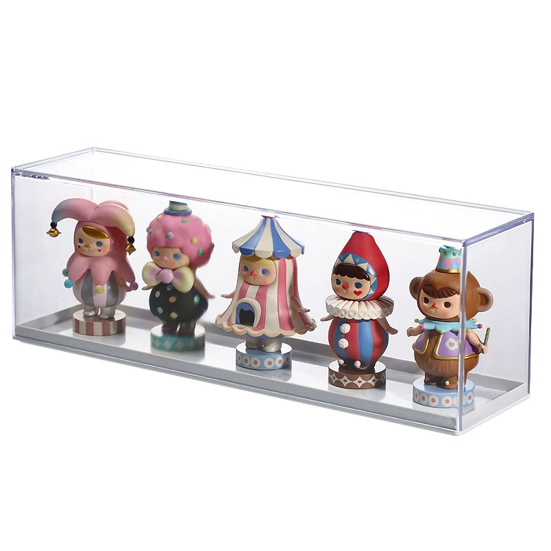 Ящик для демонстрации кукол "Bubble Mate Molly Blind Box" - прозрачный и перекрывающийся пылезащитный ящик для хранения.