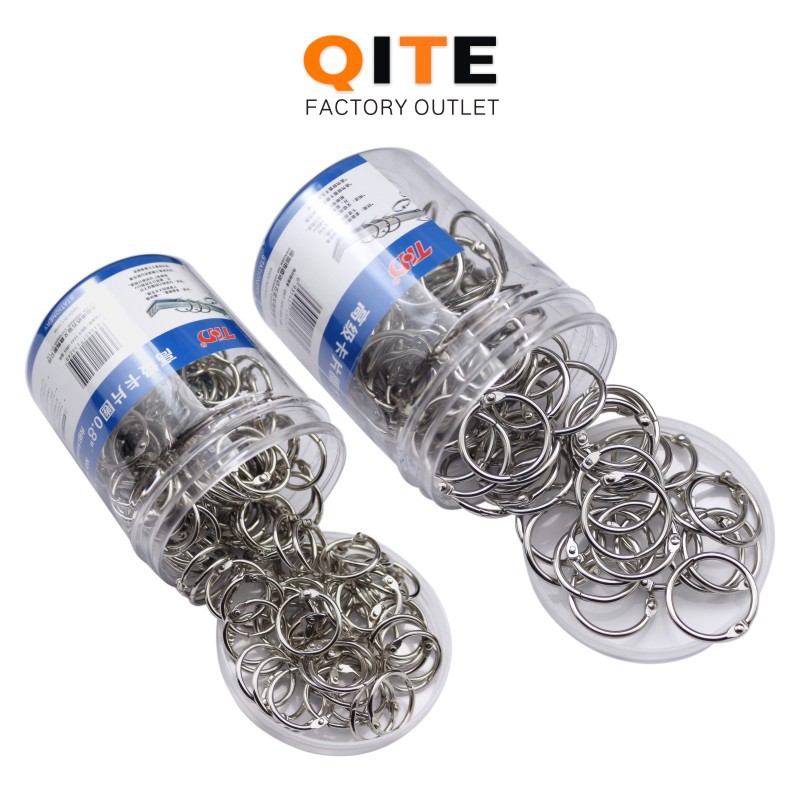 [Tube Pack] Metal Open-Ended Iron Book Ring, Album Card Ring, Calendar Card Ring, Binding Ring, Book Ring, In Stock Wholesale