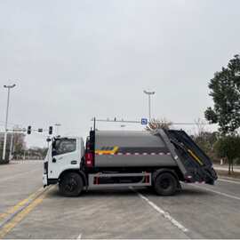 10方压缩式垃圾车 东风垃圾运输车 市政图片视屏价格压缩式垃圾车