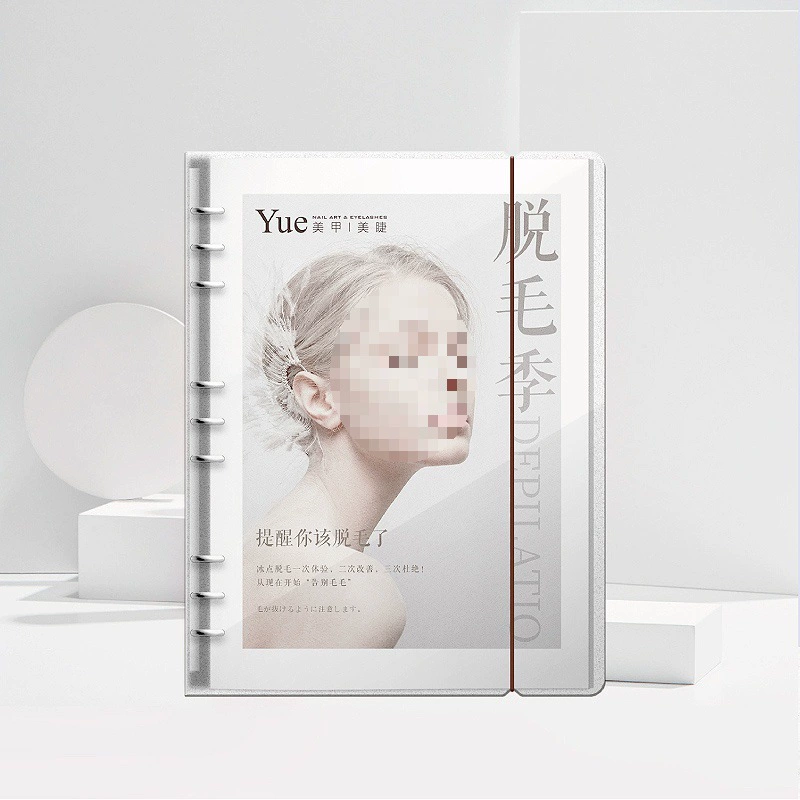 Ручной лист, вышитый ресницами, маникюр, файл салона красоты, управление кожей, японско-корейская жесткая лапша, свежий и трендовый уход