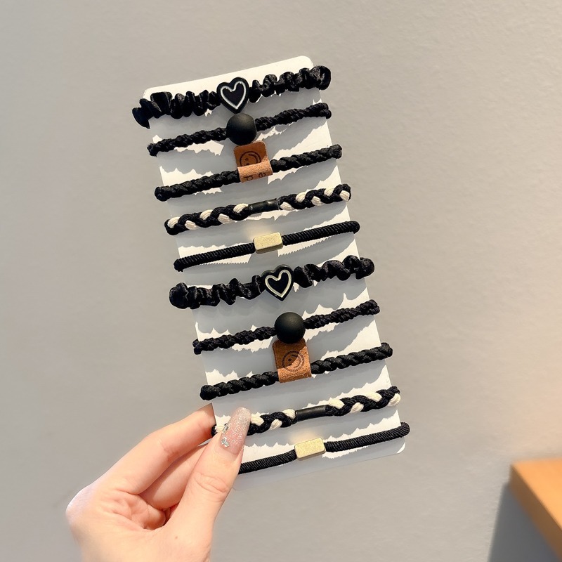 Juego de 10 piezas en negro