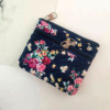 Wallet, shoulder bag, small cloth, card holder, fresh small bag, hand loop bag, Korean style, cotton and linen