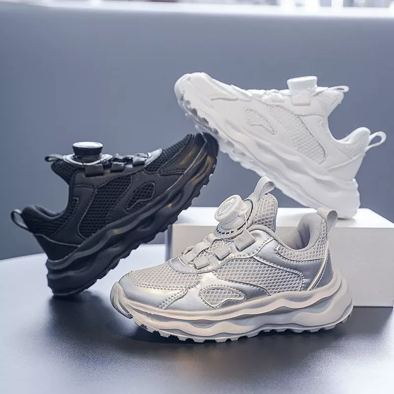 ABC kami晋江童鞋儿童小白鞋网面透气街舞鞋男童跑步鞋女童运动鞋