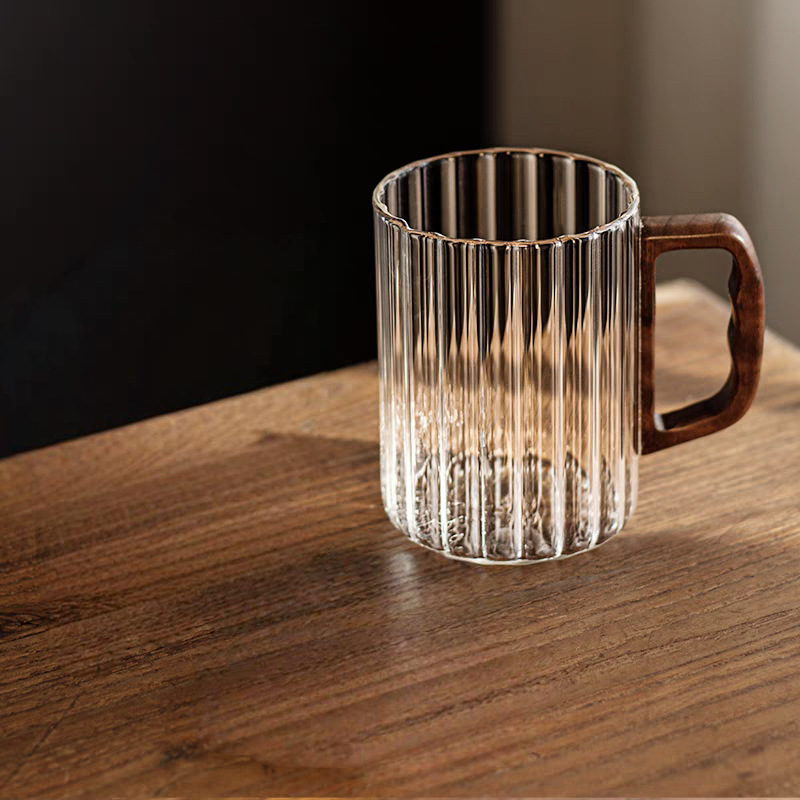 Taza de vidrio vertical de tres piezas, taza de té separada, taza de agua de oficina personal, taza de agua doméstica con tapa de filtro, taza de té de flores image 13
