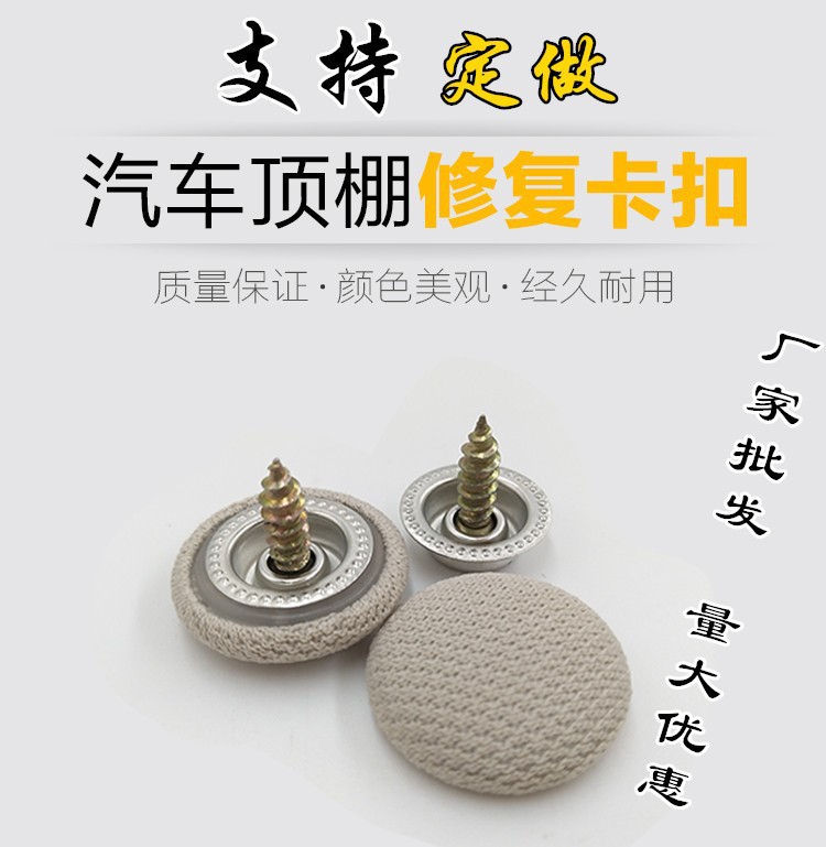 Car Roof Buckle Repair Kit, Headliner Sagging Fixing Screws
