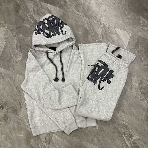 Light heather gray suit G