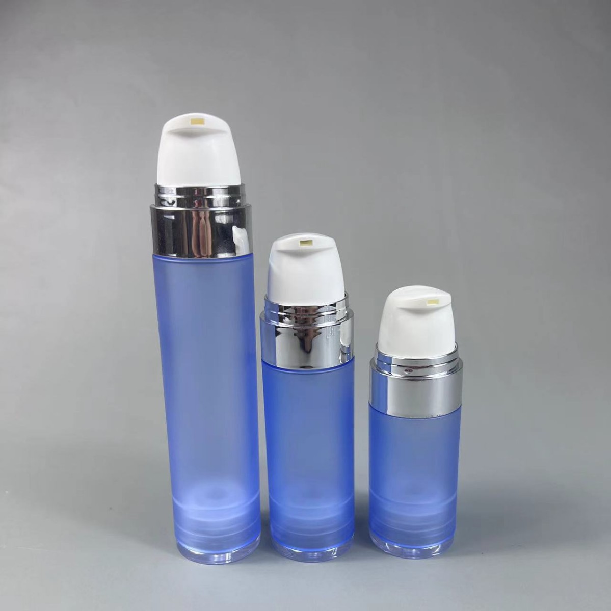 厂家直销20/30/50ml 真空瓶喷雾瓶AS材质男士瓶套装系列 润芳包装