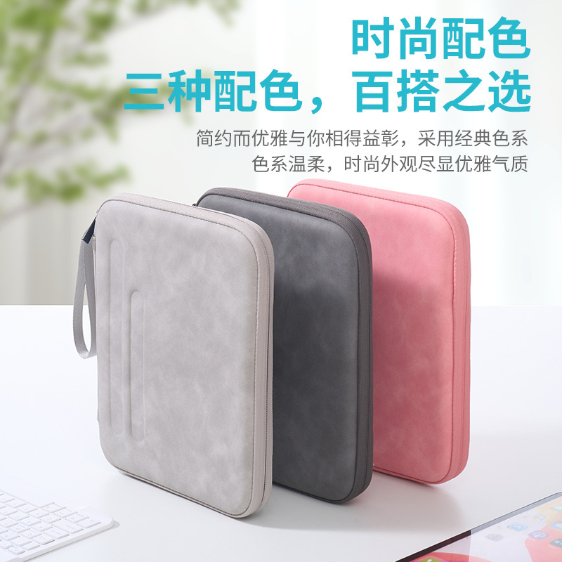 Eva Hard-Shell Tablet Storage Bag, Portable Water-Resistant Pu Leather Case, Full Protection Anti-Drop iPad Protective Cover Eva Hard-Shell Tablet Storage Bag, Portable Water-Resistant Pu Leather Case, Full Protection Anti-Drop iPad Protective Cover