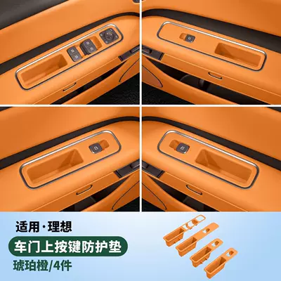 Anti-slip mat – models of the Ideal L6 Ultra wireless - suitable-for-26-models-of-l6-door-button-pad-amber-orange