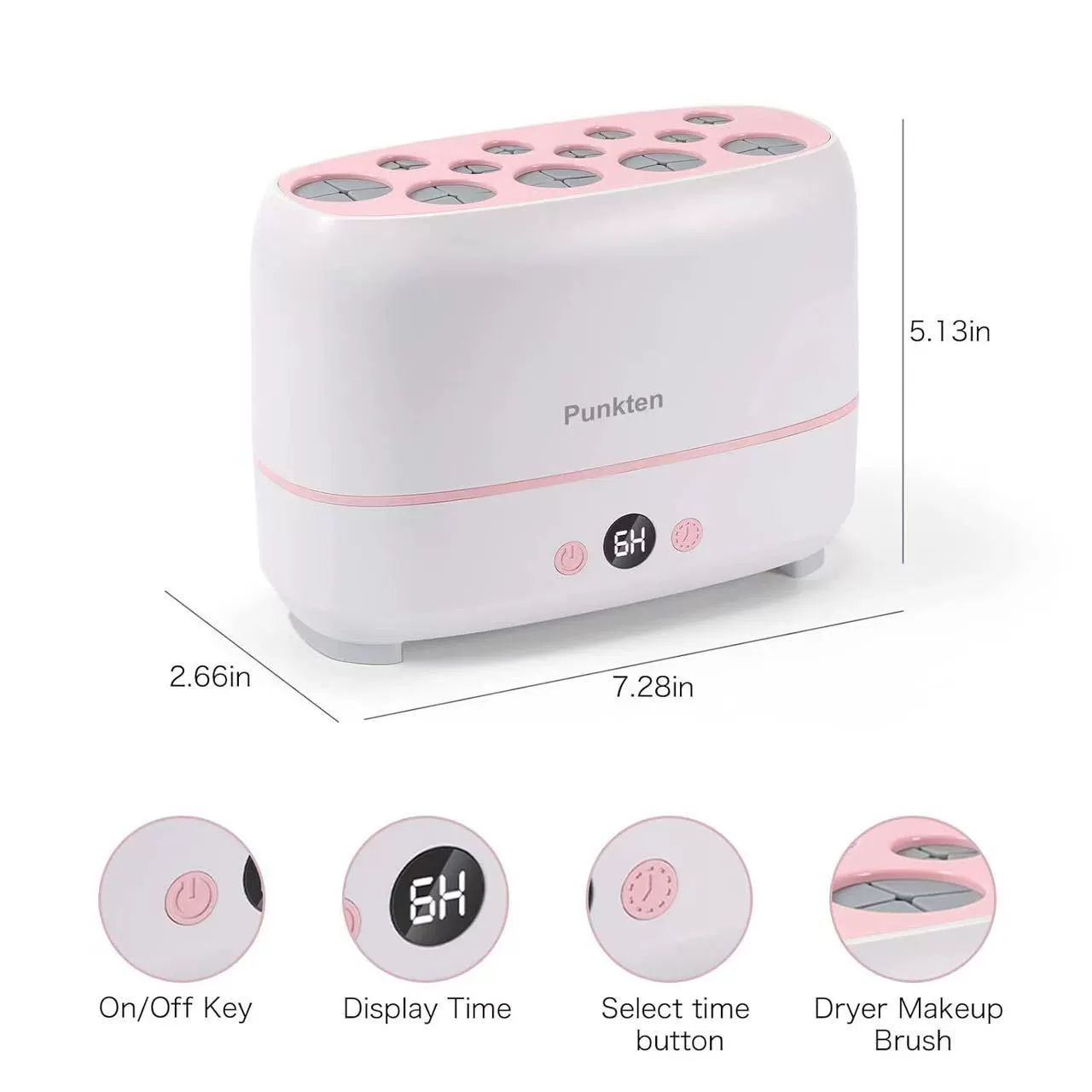 Fast quick dry universal cosmetic brush, (Cross-border trading), 12 pieces