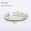 Storage system, metal pendulum, fruit jewelry, European style, mirror effect, light luxury style