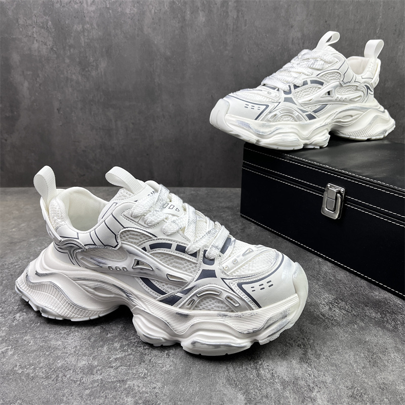 흰색 가죽 신발 사이즈