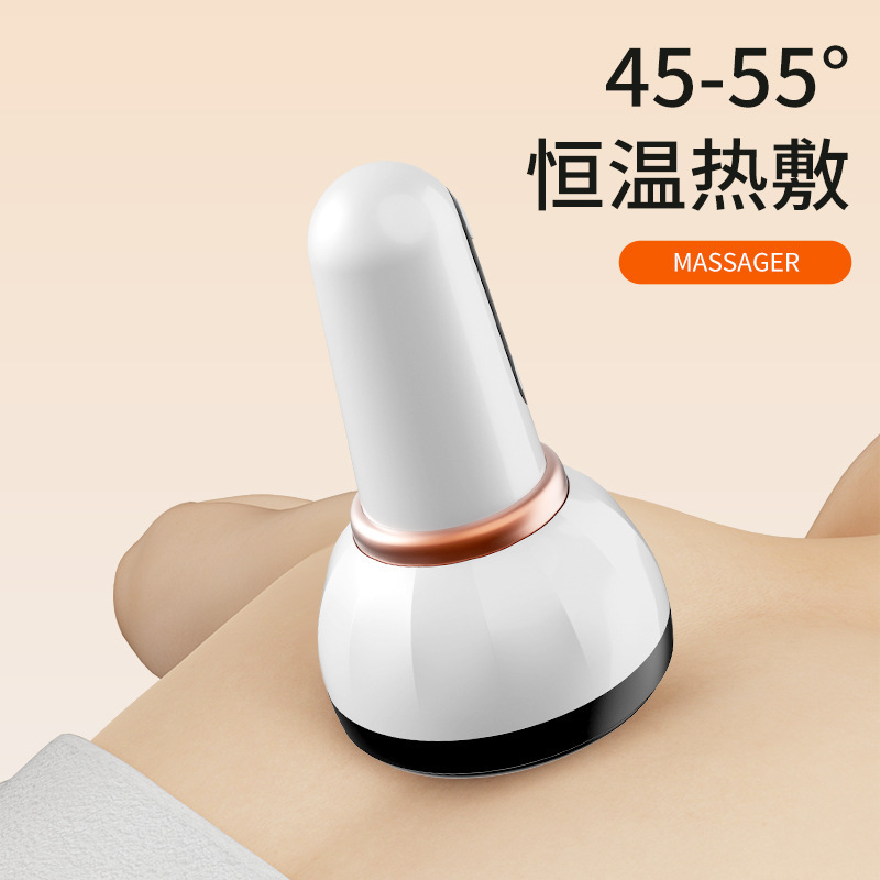 国境を越えた真新しい電動スクレーピング器具、マッサージアーティファクト、経絡浚渫マッサージ、スリーインワンインテリジェント恒温タンク、吸引|undefined
