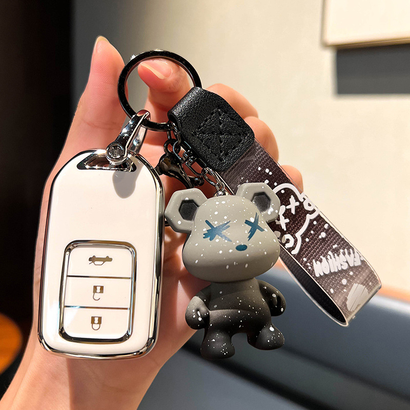 Imágenes aplicables Funda para llaves de coche Nuevo Civic Accord crv de décima generación Binzhi xrv Crown Road Lingpai Fit Shell Hebilla