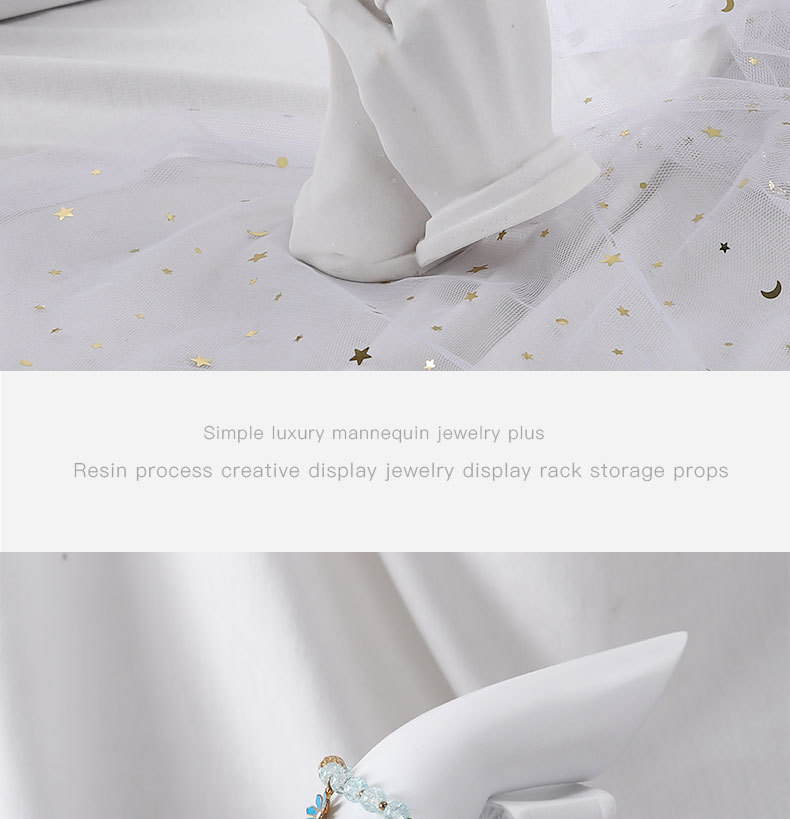 316g Weight Rings, Bracelets, Jewelry Display Bust, Earrings, Necklace Classification 1 Piece Quantity Resin Material Portrait, Tree Pattern Elegant Style 1 Piece Resin Elegant Portrait Tree Rings Bracelets Jewelry Display Bust 无