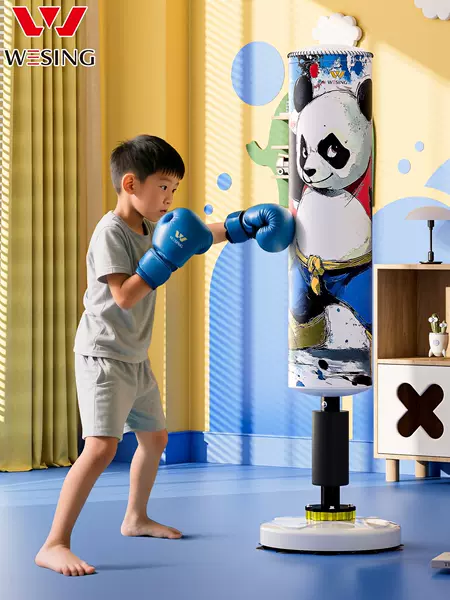 Jiurishan Boxing Sandbag Home Sandbag Vertical Sandbag for Adults and Kidsren Tumbler Fighting Taekwondo Trainer