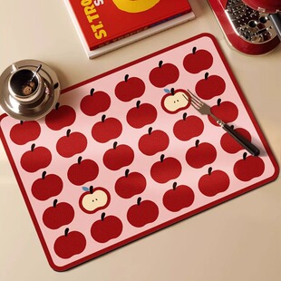 Kitchen Drain Mat Countertop Placemat Ins Style Diatom Mud Table Mat Coffee Machine Special Absorbent Mat Heat Insulated Tea Mat