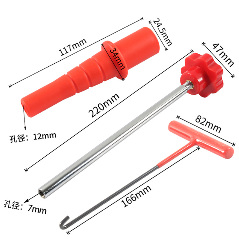 Cross-border supply valve installation tool tire repair tool tire repair valve core tool valve remover