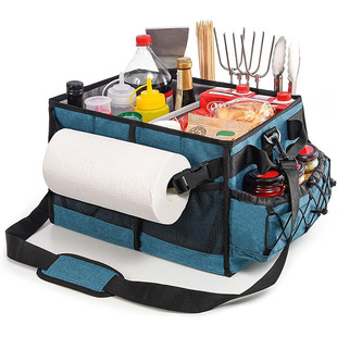Cross-border new car folding storage insulation bag outdoor camping storage bag barbecue picnic bag ice bag