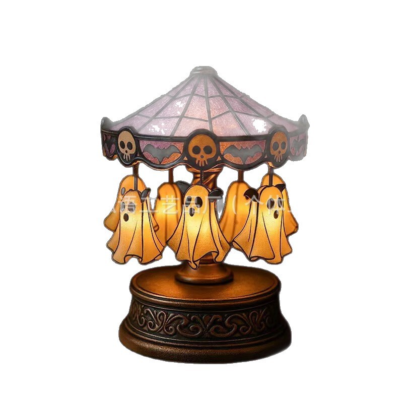 跨境Ghost Carousel Lights - Halloween Limited Edition灯|undefined