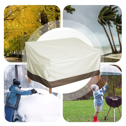 Garden furniture waterproof and sunproof table and chair cover Outdoor courtyard simple Oxford cloth dustproof table and chair cover