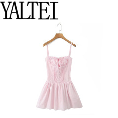 YALTEI秋の新型女装欧米風フランスデザイン感透かし彫りストラップ