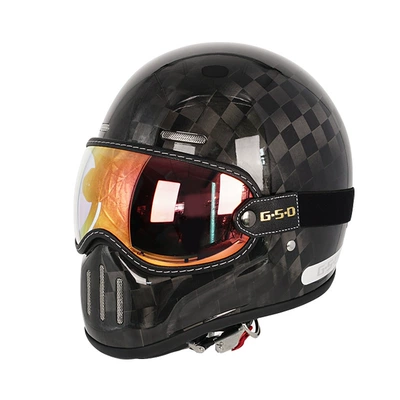 Motosiklet kaskı (dəbilqə) — All-Season Safety Helmet 3C - 24k-color-mirror-m55-56
