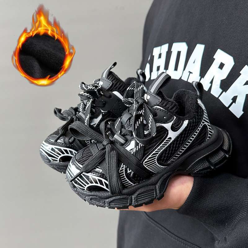 검은색 면 신발