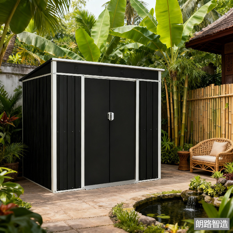 Outdoor Tool Room, Courtyard Storage Room, Terrace Garden Debris Simple Storage Room, Combination House, Outdoor Room, Activity Room