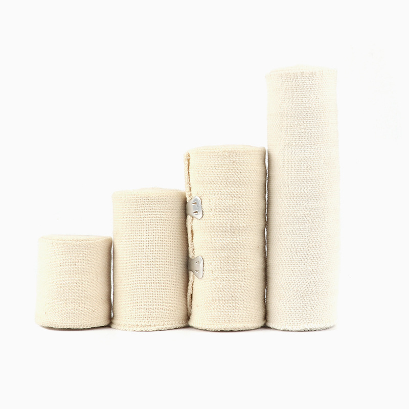 Vendaje elástico blanco liso