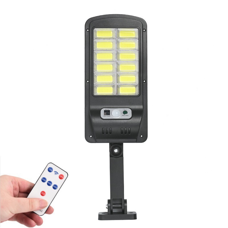 Luz de inducción del cuerpo humano ☆ Luz de calle de diez grados actualizada con tres funciones con control remoto