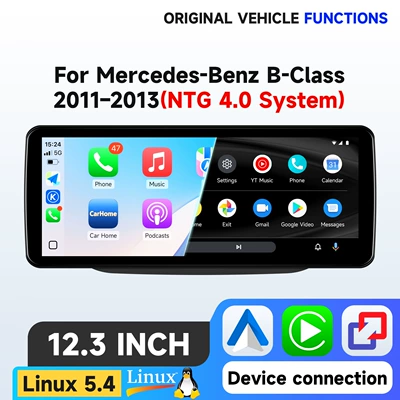 12.3inch Suitable for Mercedes-Benz B-Class DVD Navigation - 123inch-linux-system-ntg40-compatible-with-mercedes-benz-b-class-40-2011-2013