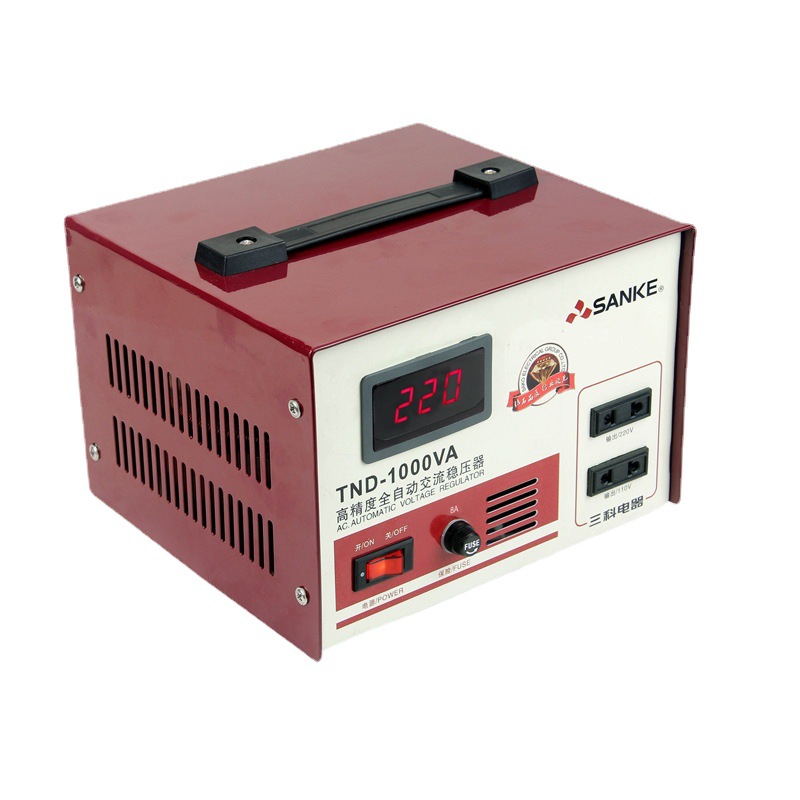 三科稳压器液晶款TND-1000VA1000W电脑冰箱监控设备稳压电源 厂家