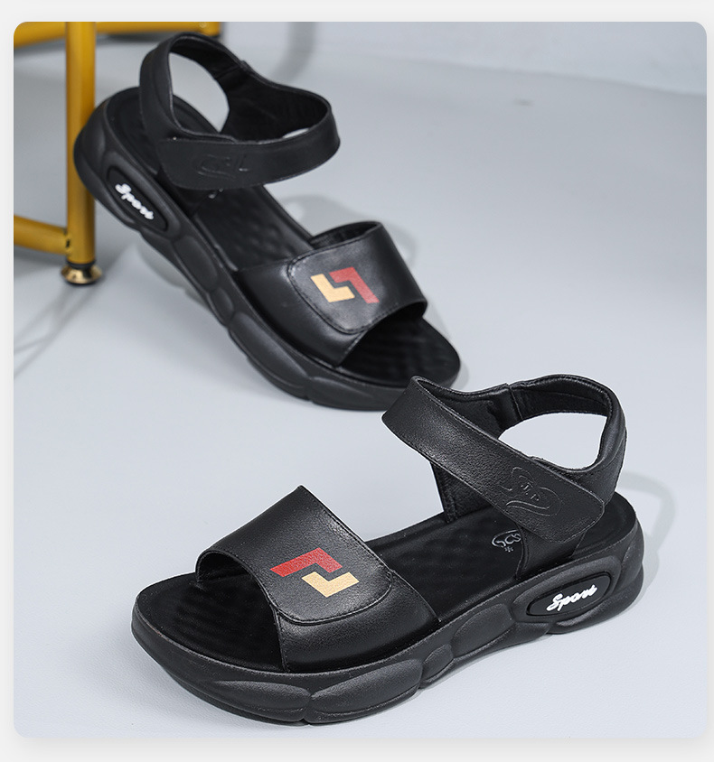 C4469 1220K GIÀY DÉP SANDAL NỮ RUITDT ĐẾ MỀM MÙA HÈ TRUNG NIÊN MA SÁT CHỐNG TRƯỢT GIÀY DÉP NỮ DA BÒ G04 SẢN PHẨM MỚI