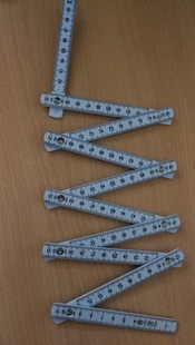 �羳ABSľ���۳�1M10�۰�ɫ folding ruler ľ���ۯB��ʮ�����ϳ�